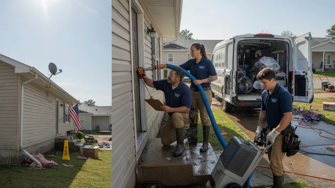 Ceiling Water Damage Restoration in Elsberry, MO near me